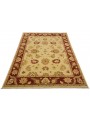 Teppich Chobi Beige 150x210 cm Afghanistan - 100% Hochlandschurwolle