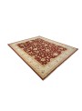 Teppich Chobi Rot 250x300 cm Afghanistan - 100% Hochlandschurwolle