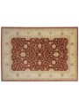 Teppich Chobi Rot 250x360 cm Afghanistan - 100% Hochlandschurwolle