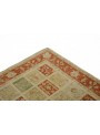 Teppich Chobi Beige 150x190 cm Afghanistan - 100% Hochlandschurwolle