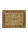 Carpet Chobi Beige 150x190 cm Afghanistan - 100% Highland wool