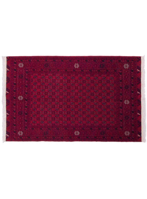 Carpet Afghan Red 120x200 cm Afghanistan - 100% Wool