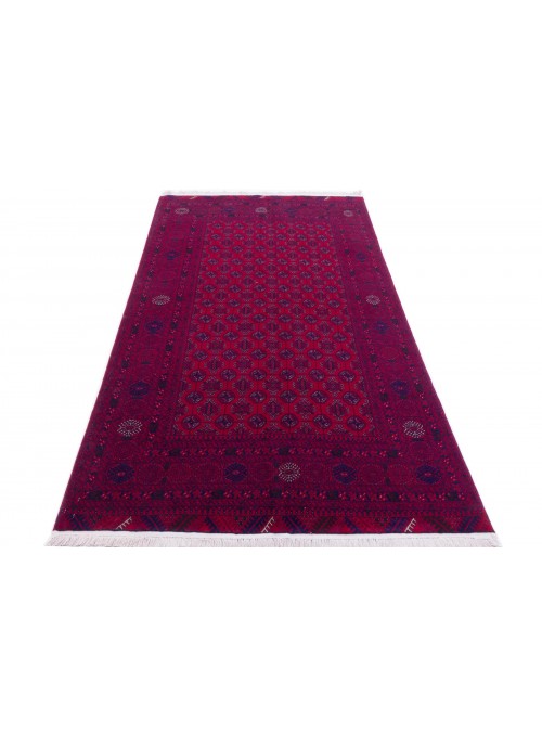 Teppich Afghan Rot 120x200 cm Afghanistan - 100% Schurwolle