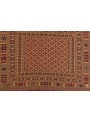 Carpet Kelim Mushwani Orange 130x190 cm Afghanistan - Sheep wool