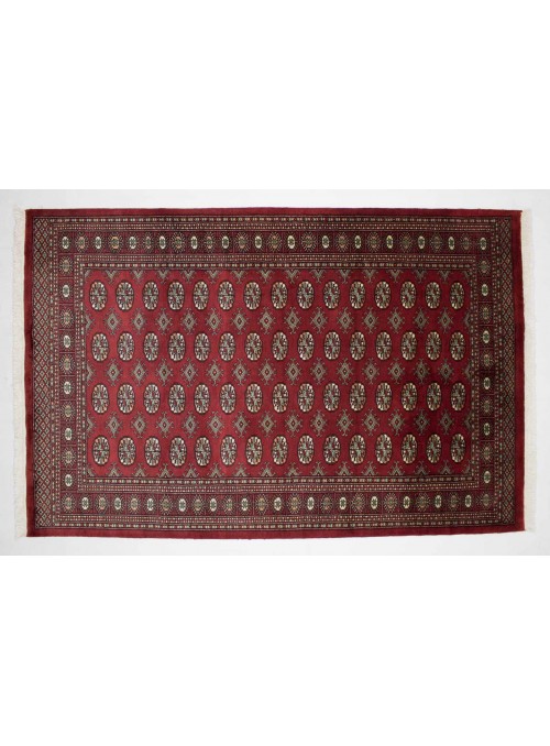 Carpet Buchara Red 160x240 cm Pakistan - 100% Wool