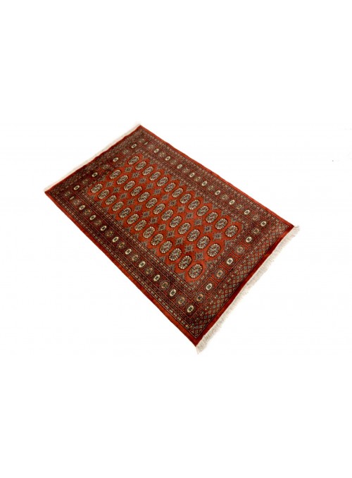 Teppich Buchara Orange 120x190 cm Pakistan - 100% Schurwolle