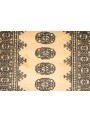 Teppich Buchara Beige 80x120 cm Pakistan - 100% Schurwolle