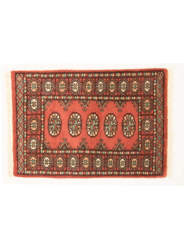 Carpet Buchara Orange 70x100 cm Pakistan - 100% Wool