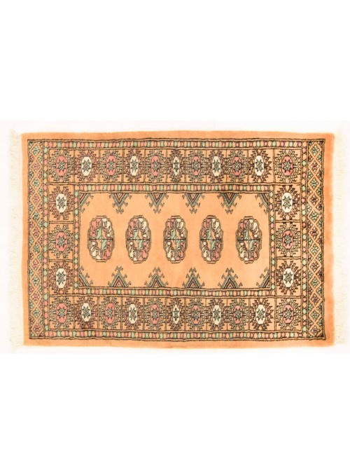 Teppich Buchara Beige 70x100 cm Pakistan - 100% Schurwolle