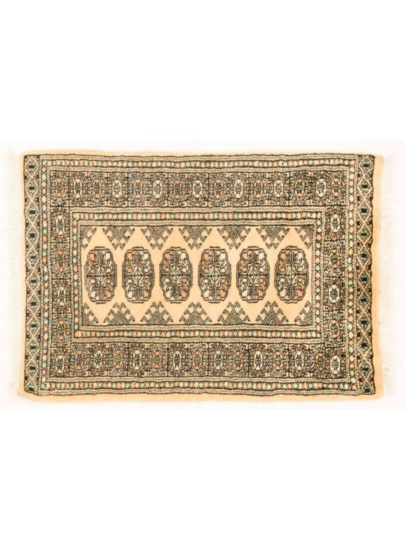 Carpet Buchara Beige 60x90 cm Pakistan - 100% Wool