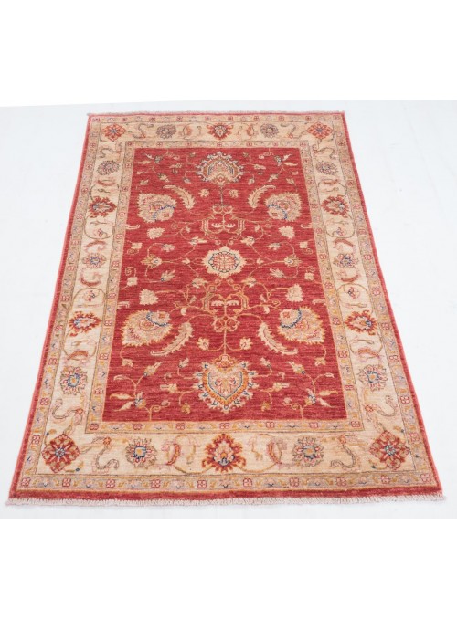 Carpet Chobi Red 100x150 cm Afghanistan - 100% Highland wool