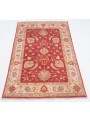 Teppich Chobi Rot 100x150 cm Afghanistan - 100% Hochlandschurwolle