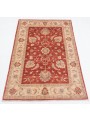 Teppich Chobi Rot 100x150 cm Afghanistan - 100% Hochlandschurwolle