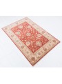 Teppich Chobi Rot 100x150 cm Afghanistan - 100% Hochlandschurwolle