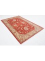 Teppich Chobi Rot 100x150 cm Afghanistan - 100% Hochlandschurwolle