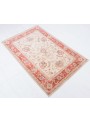 Teppich Chobi Rot 100x150 cm Afghanistan - 100% Hochlandschurwolle