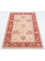 Teppich Chobi Rot 100x150 cm Afghanistan - 100% Hochlandschurwolle