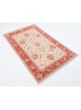 Teppich Chobi Rot 100x150 cm Afghanistan - 100% Hochlandschurwolle