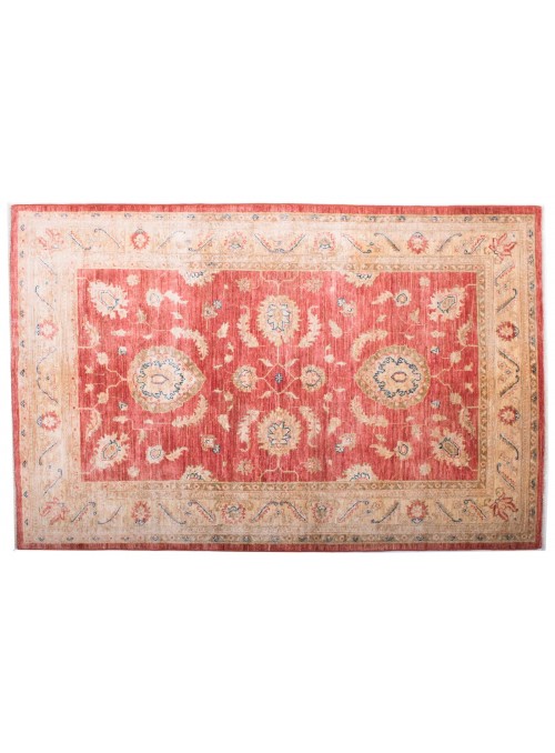 Teppich Chobi Rot 120x190 cm Afghanistan - 100% Hochlandschurwolle