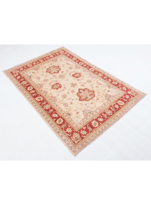 Teppich Chobi Rot 120x170 cm Afghanistan - 100% Hochlandschurwolle