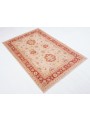 Teppich Chobi Rot 120x180 cm Afghanistan - 100% Hochlandschurwolle