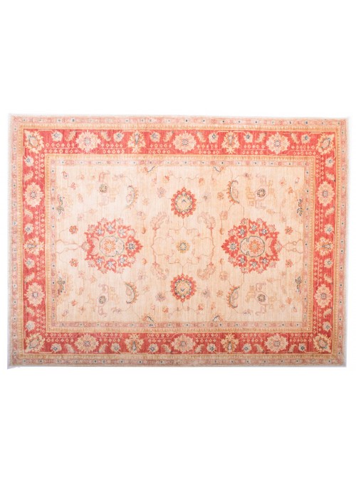 Teppich Chobi Beige 130x170 cm Afghanistan - 100% Hochlandschurwolle