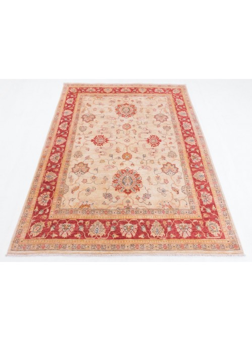 Carpet Chobi Beige 150x200 cm Afghanistan - 100% Highland wool