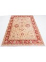 Teppich Chobi Beige 150x190 cm Afghanistan - 100% Hochlandschurwolle