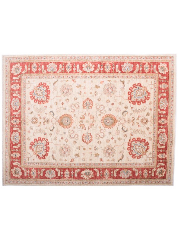 Teppich Chobi Beige 150x190 cm Afghanistan - 100% Hochlandschurwolle