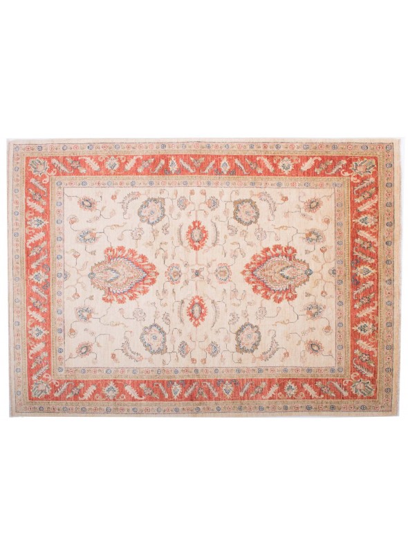 Carpet Chobi Beige 150x200 cm Afghanistan - 100% Highland wool