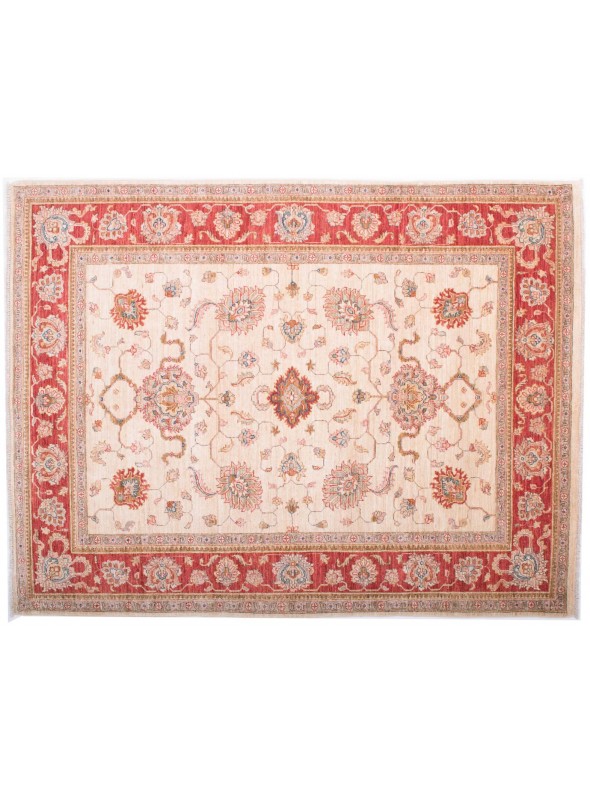 Carpet Chobi Beige 150x190 cm Afghanistan - 100% Highland wool