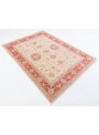 Carpet Chobi Beige 150x190 cm Afghanistan - 100% Highland wool