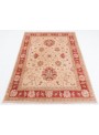 Carpet Chobi Red 150x200 cm Afghanistan - 100% Highland wool