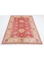 Carpet Chobi Red 150x190 cm Afghanistan - 100% Highland wool