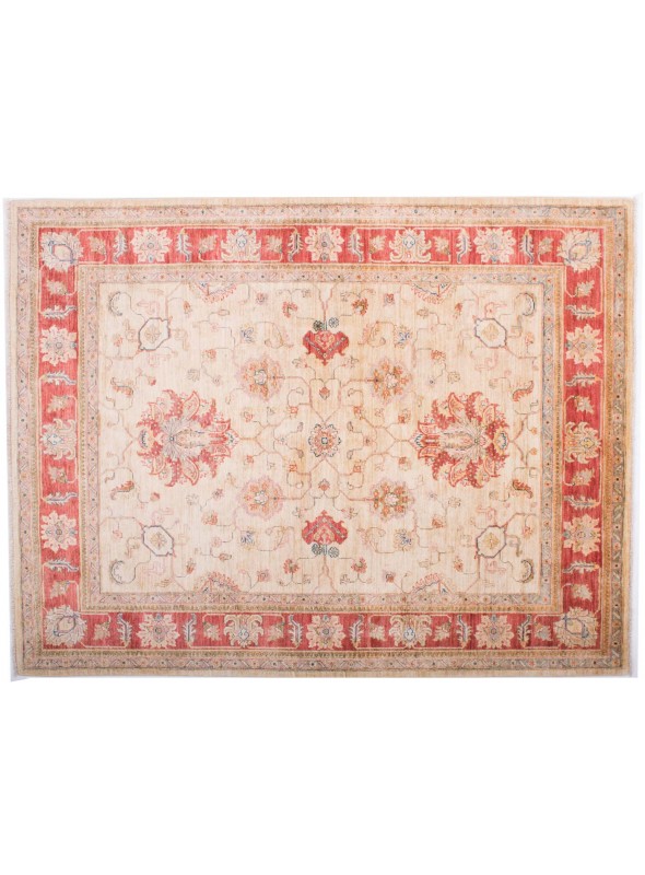 Carpet Chobi Beige 150x190 cm Afghanistan - 100% Highland wool