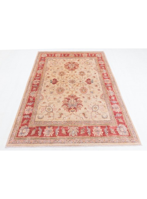 Carpet Chobi Beige 150x190 cm Afghanistan - 100% Highland wool