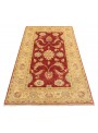 Teppich Chobi Rot 120x190 cm Afghanistan - 100% Hochlandschurwolle