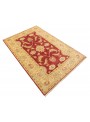 Teppich Chobi Rot 120x190 cm Afghanistan - 100% Hochlandschurwolle