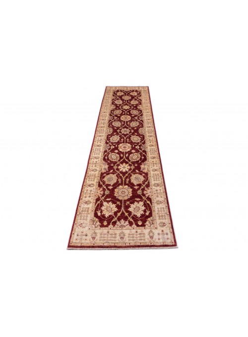Carpet Chobi Red 80x290 cm Afghanistan - 100% Highland wool