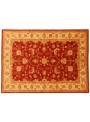 Teppich Chobi Rot 170x230 cm Afghanistan - 100% Hochlandschurwolle