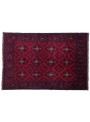 Carpet Khan Mohamadi Red 130x190 cm Afghanistan - 100% Wool