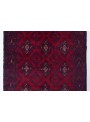Carpet Khan Mohamadi Red 130x190 cm Afghanistan - 100% Wool