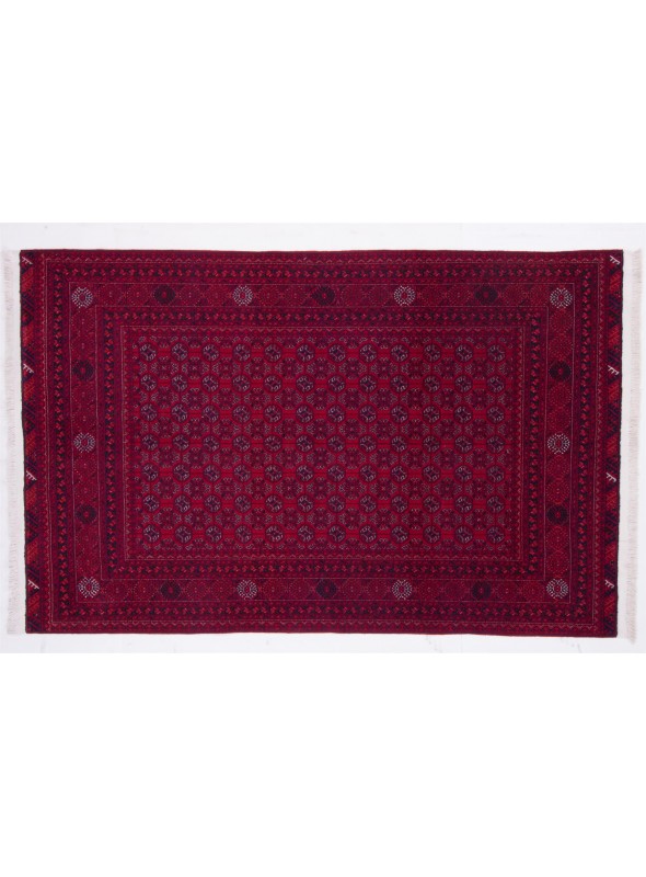 Carpet Afghan Red 120x200 cm Afghanistan - 100% Wool