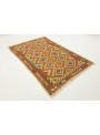 Carpet Kielim Maimana Beige 150x240 cm Afghanistan - 100% Wool