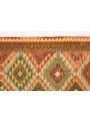 Carpet Kielim Maimana Red 150x200 cm Afghanistan - 100% Wool