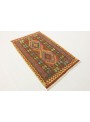Carpet Kielim Maimana Colorful 110x180 cm Afghanistan - 100% Wool