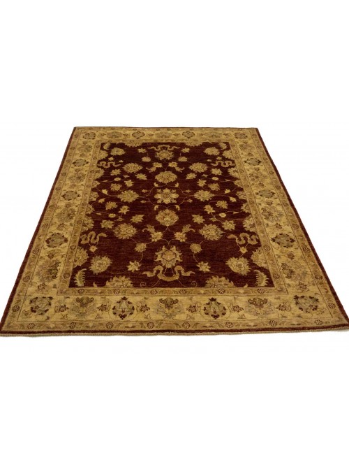 Teppich Chobi Rot 150x200 cm Afghanistan - 100% Hochlandschurwolle