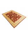 Teppich Chobi Rot 150x210 cm Afghanistan - 100% Hochlandschurwolle
