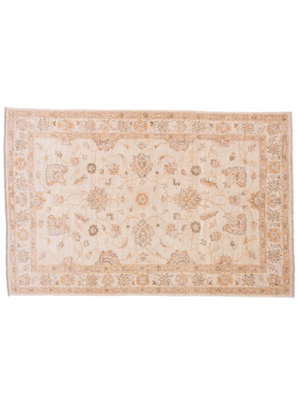 Teppich Chobi Beige 120x180 cm Afghanistan - 100% Hochlandschurwolle
