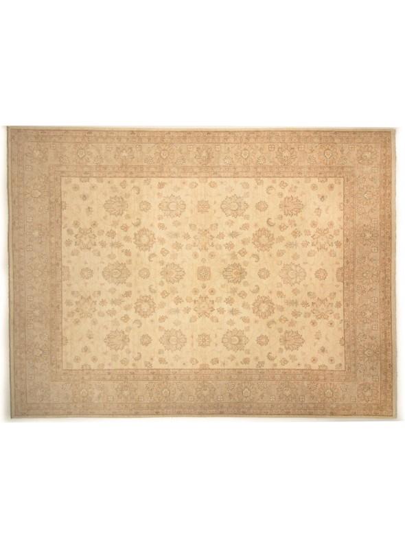 Teppich Chobi Beige 280x380 cm Afghanistan - 100% Hochlandschurwolle